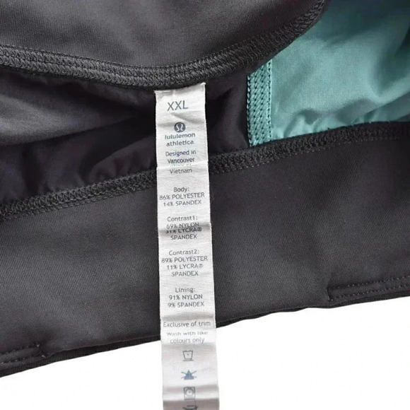 Lululemon Men's Athletic  Running Shorts Gray Blue 9" Size XXL - Picture 6 of 8